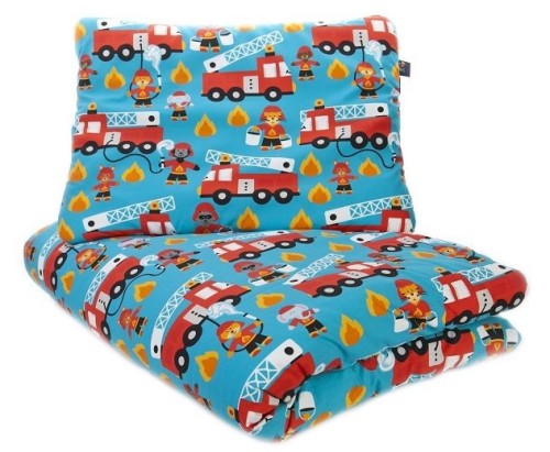 pościel ze strażą pożarną