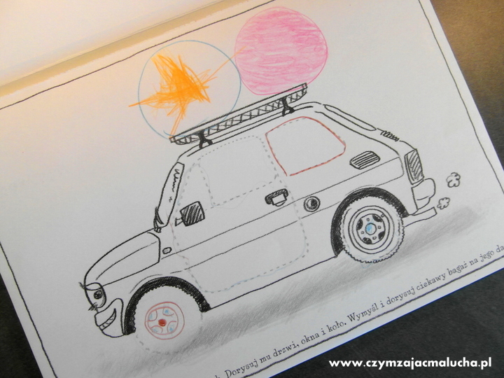 samochodowy blok rysunkowy 2