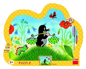puzzle z krecikiem