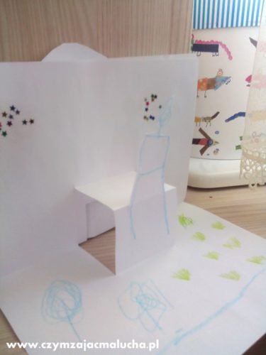 pomysł na pracę plastyczną dla dzieci