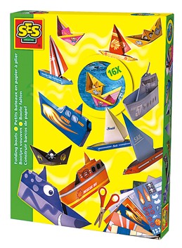 papierowe statki do składania