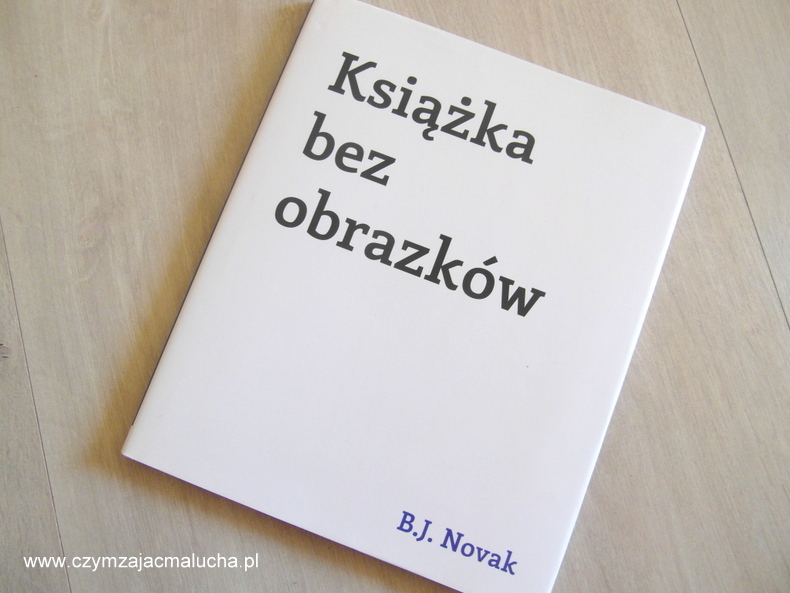 książka bez obrazków
